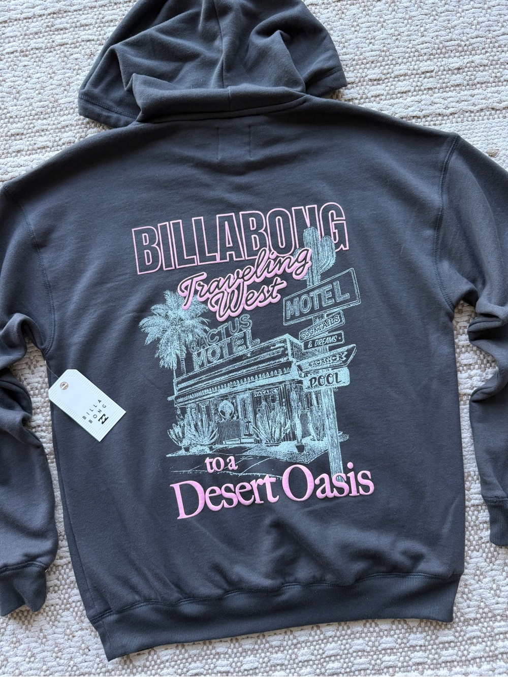 🔥🔥BILLABONG - LIVIN THE DREAM FLEECE HOODIE SWEATSHIRT🔥🔥